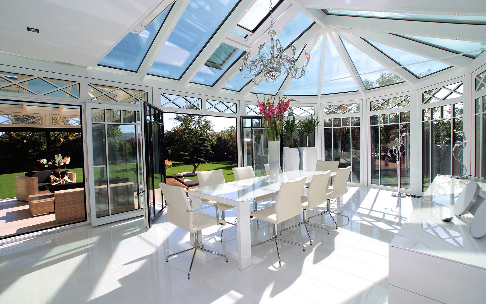 Wintergarten Reinigung